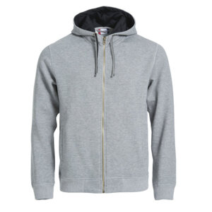 Толстовка мужская Classic Hoody Full Zip, меланж _M, 85% хлопок, 15% вискоза, 300 грм2