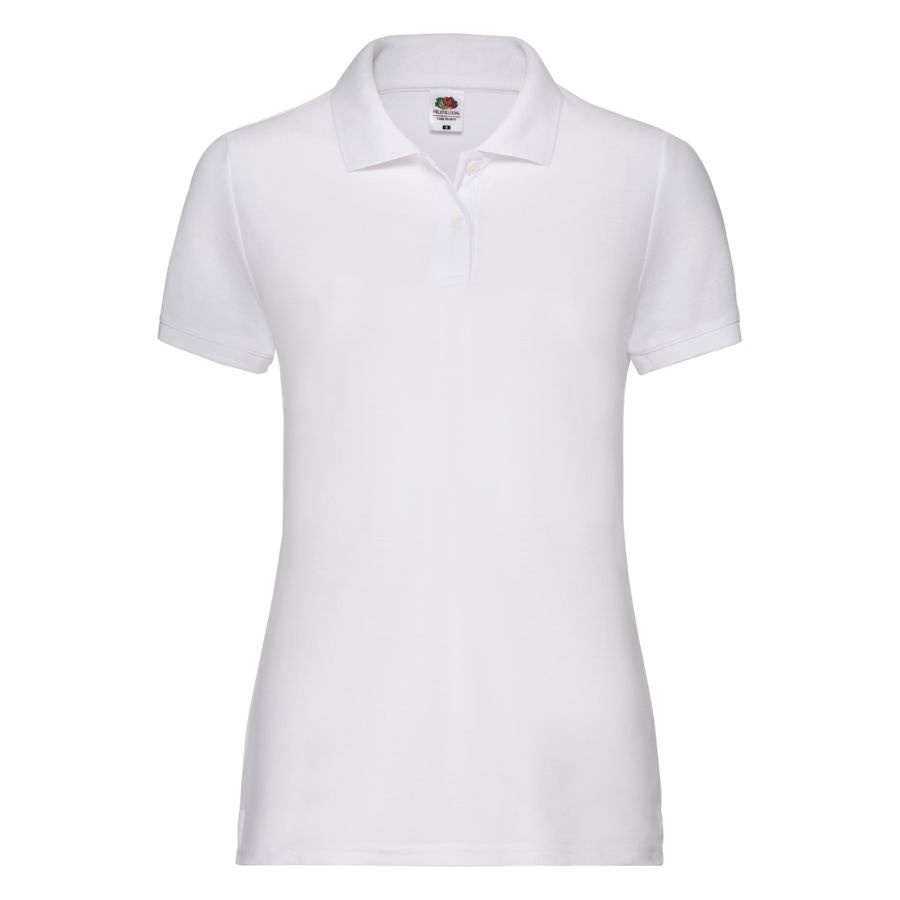 Поло &quot;Lady-Fit 65/35 Polo&quot;, белый_XL, 65% п/э, 35% х/б, 170 г/м2