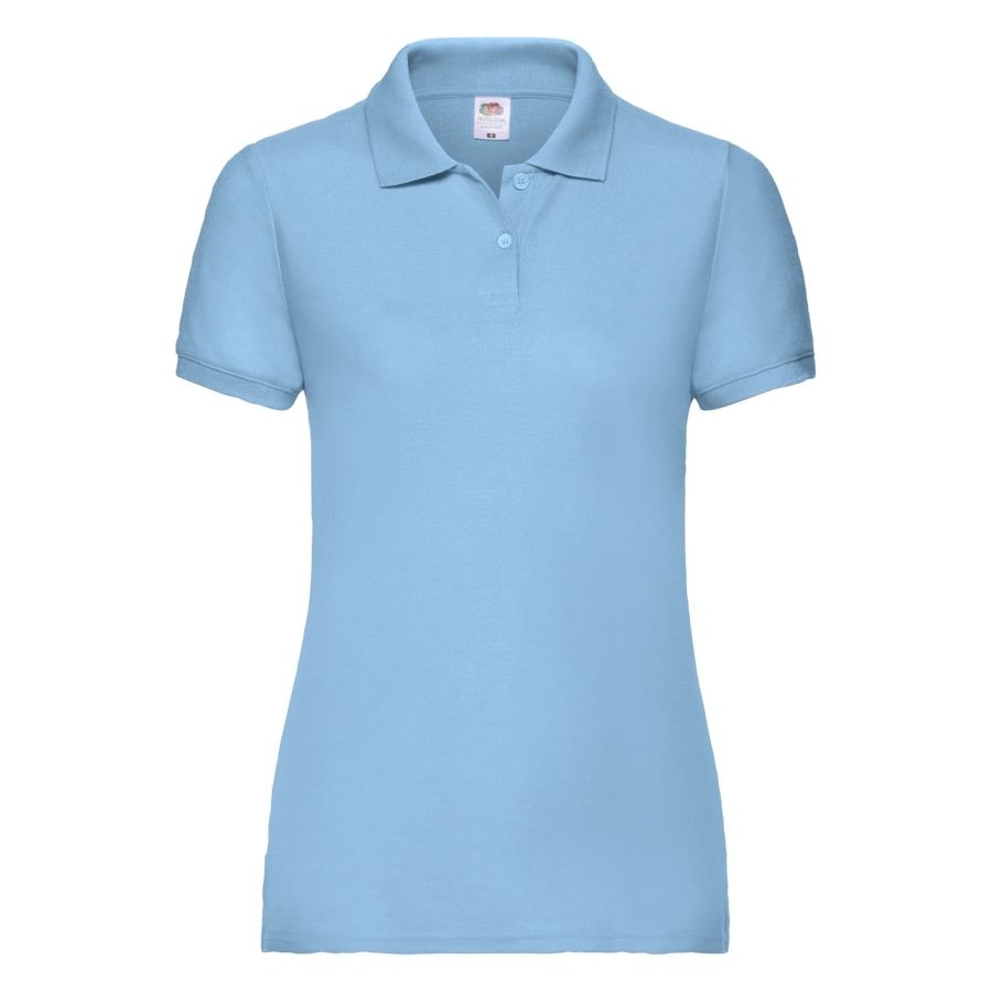 Поло &quot;Lady-Fit 65/35 Polo&quot;, небесно-голубой_L, 65% п/э, 35% х/б, 180 г/м2