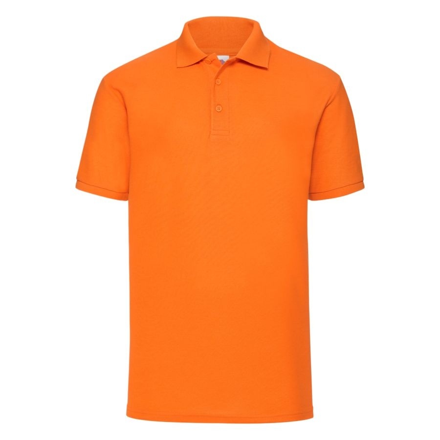 Поло &quot;65/35 Polo&quot;, оранжевый_2XL, 65% п/э, 35% х/б, 180 г/м2