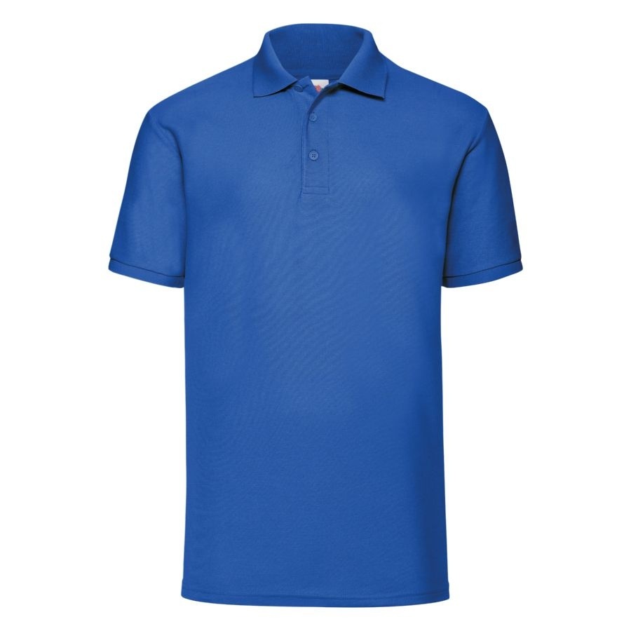 Поло &quot;65/35 Polo&quot;, ярко-синий_2XL, 65% п/э, 35% х/б, 180 г/м2