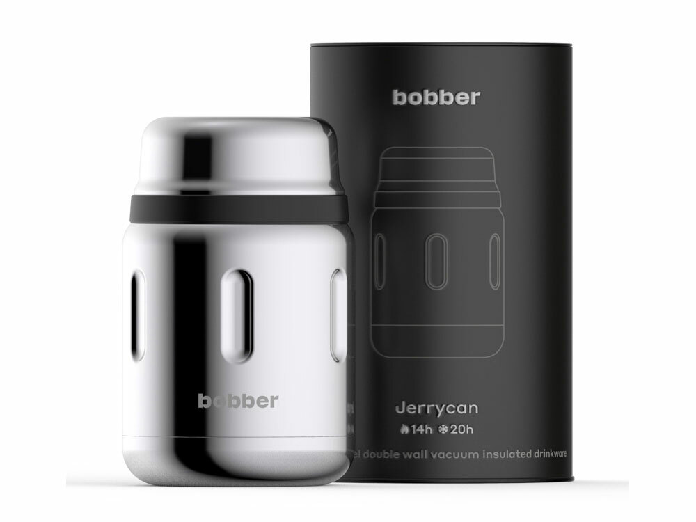 Термос для еды, вакуумный, бытовой, тм &quot;bobber&quot;. Объем 0.7 литра. Артикул Jerrycan-700 Glossy