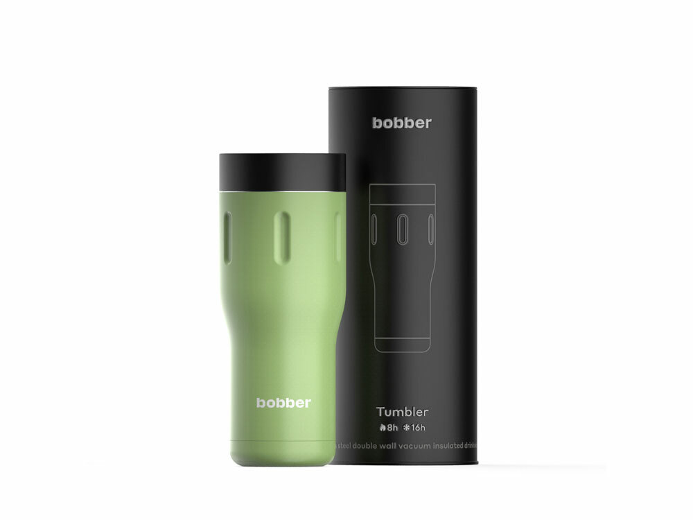 Термос питьевой, вакуумный, бытовой, тм &quot;bobber&quot;. Объем 0,47 литра. Артикул Tumbler-470 Mint Cooler