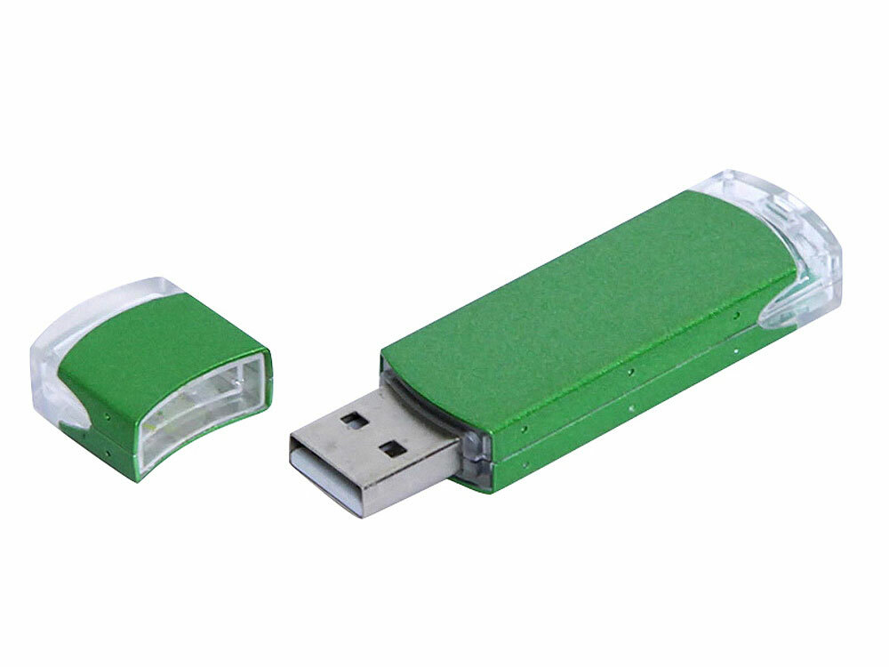 USB 3.0- флешка промо на 64 Гб прямоугольной классической формы