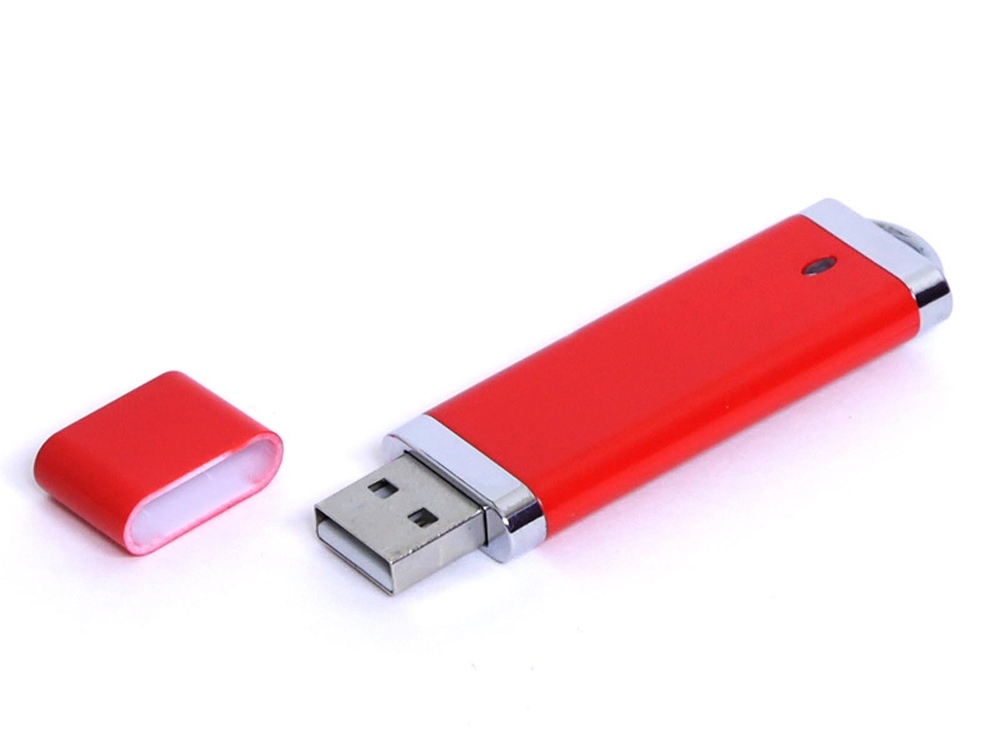 USB 3.0- флешка промо на 64 Гб прямоугольной классической формы