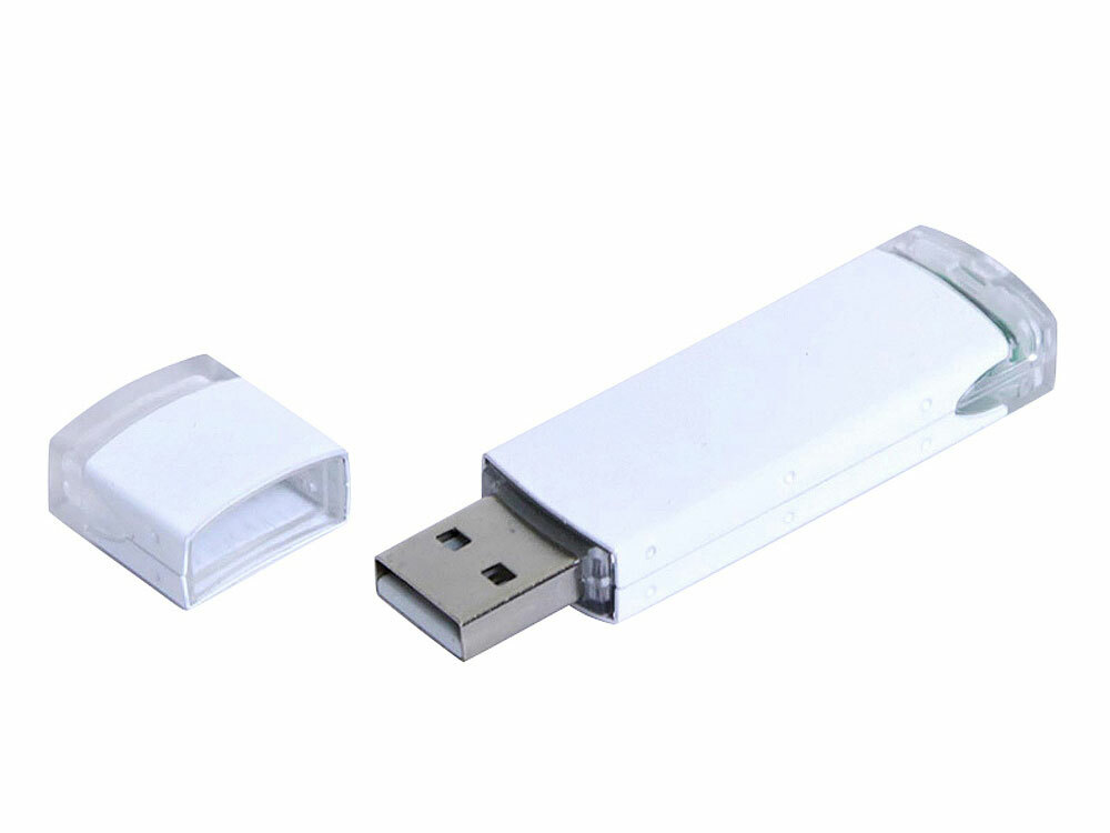 USB 3.0- флешка промо на 128 Гб прямоугольной классической формы