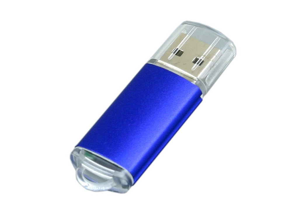 USB-флешка на 16 Гб с прозрачным колпачком