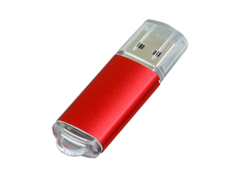 USB-флешка на 16 Гб с прозрачным колпачком