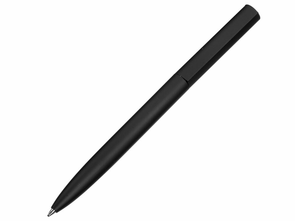 Шариковая металлическая ручка &quot;Minimalist&quot; софт-тач, черный (Р)