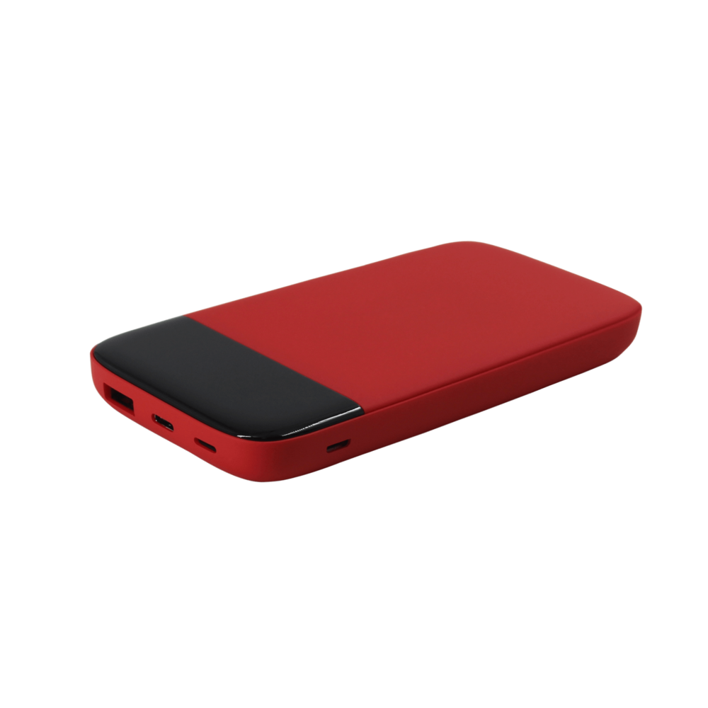 Внешний аккумулятор Bplanner Power 3 ST, софт-тач, 10000 mAh (Красный)